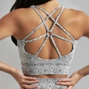 BUFFBUNNY Evolve Jacquard Sports Bra, Size Small